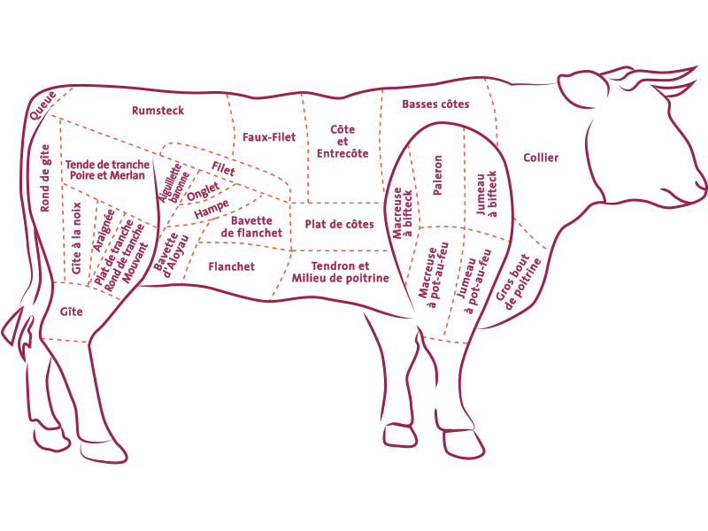 morceaux de boeuf