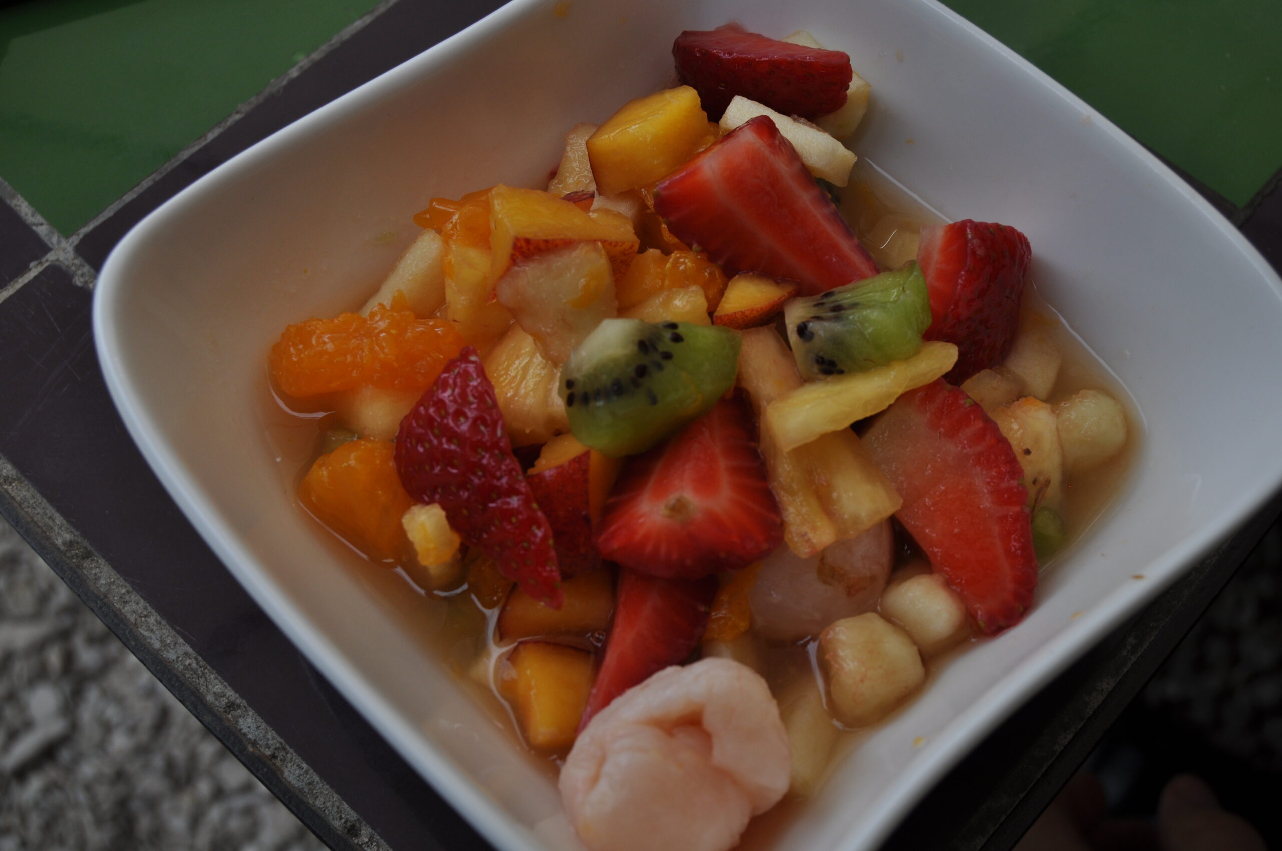 Salade de fruit sans sucre ajouté