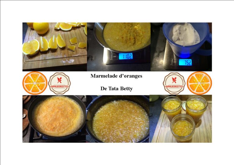 Marmelade d’orange de Tata Betty