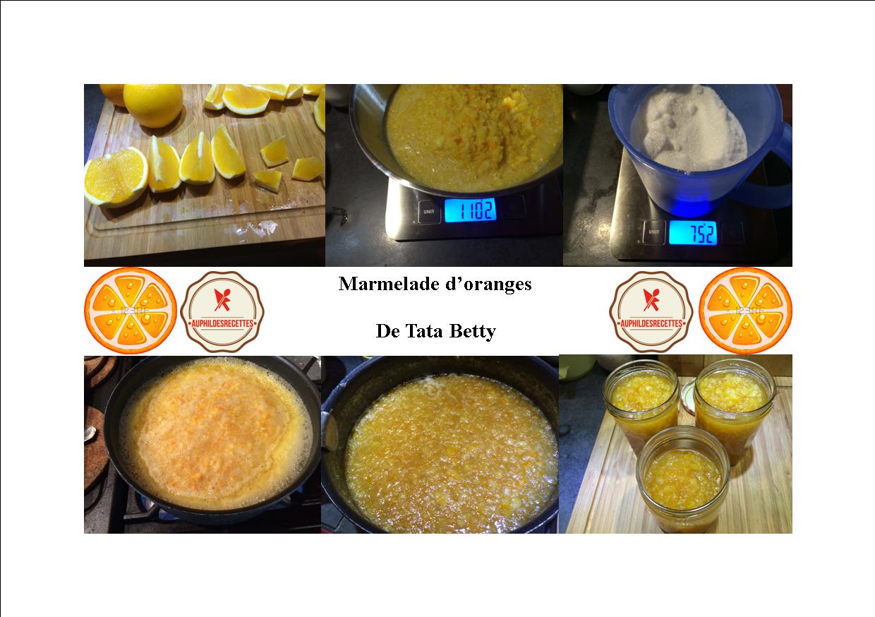 Marmelade d’orange de Tata Betty
